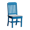 Traditional Armless Dining Chair Recycled Plastic - 25 lbs.