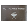 Polly Hot Plate Table Barrier for Preventing Burns and Melt Damage