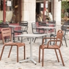 Cannes Dining Armchair Reinforced Stackable Frame - 10 lbs.	