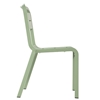 Cannes Stackable Armless Dining Chair with Fiberglass-Reinforced Resin Frame - 8.5 lbs.	