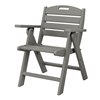Nautical Recycled Plastic Lowback Dining Chair From Polywood