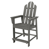Long Island Recycled Plastic Patio Counter Chair from Polywood