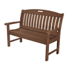 Polywood Nautical Style 48 In. Bench Recycled Plastic