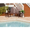 Polywood Adirondack Bench 48 In. Recycled Plastic
