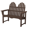Polywood Adirondack Bench 48 In. Recycled Plastic