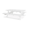 6 ft. Rectangular Recycled Plastic Picnic Table, 288 lbs.