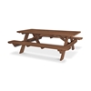 6 ft. Rectangular Recycled Plastic Picnic Table, 288 lbs.