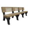Elite Recycled Plastic Bench 8 ft