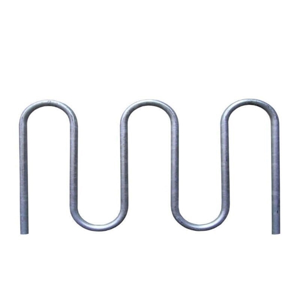 Bike Rack 7 Space Loop 71 In. Galvanized 1 5/8 In. Pipe