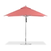 10 ft. Square Premium Center Post Umbrella with Marine Grade Fabric and Aluminum Frame