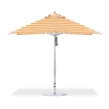 10 ft. Square Premium Center Post Umbrella with Marine Grade Fabric and Aluminum Frame