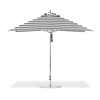 10 ft. Square Premium Center Post Umbrella with Marine Grade Fabric and Aluminum Frame