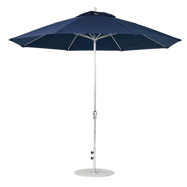 11 Foot Octagonal Fiberglass Crank Market Umbrella