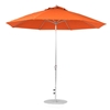 11 Foot Octagonal Fiberglass Crank Market Umbrella