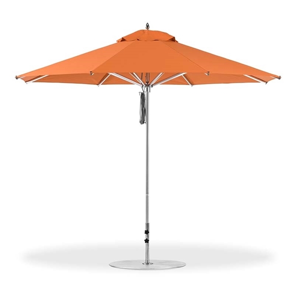 11 Foot Octagonal Aluminum Market Umbrella with Marine Grade Fabric