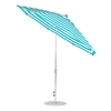 11 Foot Octagonal Fiberglass Auto Tilt Crank Market Umbrella