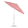 11 Foot Octagonal Fiberglass Auto Tilt Crank Market Umbrella