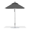 6.5 Foot Square Aluminum Market Umbrella with Marine Grade Fabric