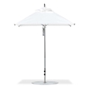 6.5 Foot Square Aluminum Market Umbrella with Marine Grade Fabric