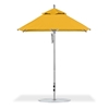 6.5 Foot Square Aluminum Market Umbrella with Marine Grade Fabric