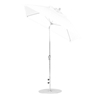 6.5 Ft Square Auto Tilt Crank Lift Fiberglass Market Umbrella