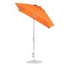 6.5 Ft Square Auto Tilt Crank Lift Fiberglass Market Umbrella
