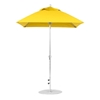 6.5 Ft Square Crank Lift Fiberglass Market Umbrella