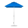 6.5 Ft Square Crank Lift Fiberglass Market Umbrella