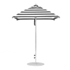 6.5 Foot Square Fiberglass Market Umbrella with Marine Grade Fabric