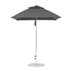 6.5 Foot Square Fiberglass Market Umbrella with Marine Grade Fabric