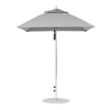 6.5 Foot Square Fiberglass Market Umbrella with Marine Grade Fabric