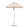6.5 Foot Square Fiberglass Market Umbrella with Marine Grade Fabric