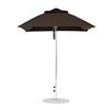 6.5 Foot Square Fiberglass Market Umbrella with Marine Grade Fabric
