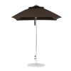 6.5 Foot Square Fiberglass Market Umbrella with Marine Grade Fabric