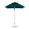 6.5 Foot Square Fiberglass Market Umbrella with Marine Grade Fabric