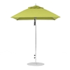 6.5 Foot Square Fiberglass Market Umbrella with Marine Grade Fabric