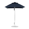 6.5 Foot Square Fiberglass Market Umbrella with Marine Grade Fabric