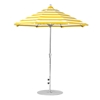 7.5 Foot Octagonal Crank Lift Fiberglass Market Umbrella
