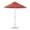 7.5 Foot Octagonal Crank Lift Fiberglass Market Umbrella