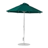 7.5 Foot Octagonal Crank Lift Fiberglass Market Umbrella
