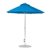 7.5 Foot Octagonal Crank Lift Fiberglass Market Umbrella