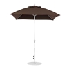 7 ½ ft. Square Fiberglass Market Umbrella with Crank Lift	