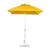 7 ½ ft. Square Fiberglass Market Umbrella with Crank Lift	