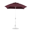 7 ½ ft. Square Fiberglass Market Umbrella with Crank Lift	