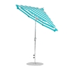 7.5 Foot Octagonal Auto Tilt Crank Lift Fiberglass Market Umbrella