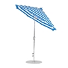 7.5 Foot Octagonal Auto Tilt Crank Lift Fiberglass Market Umbrella