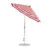 7.5 Foot Octagonal Auto Tilt Crank Lift Fiberglass Market Umbrella