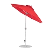 7.5 Foot Octagonal Auto Tilt Crank Lift Fiberglass Market Umbrella