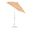 7 ½ ft. Square Fiberglass Market Umbrella with Auto Tilt Crank Lift