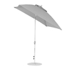 7 ½ ft. Square Fiberglass Market Umbrella with Auto Tilt Crank Lift